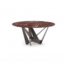Cattelan Italia Skorpio Marble Round étkezőasztal